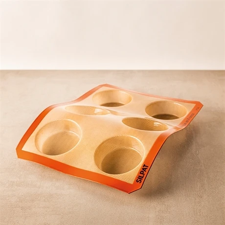 Plaque De 6 Empreintes Grands Ronds 4 Plaque De 6 Empreintes Grands Ronds – Image 2