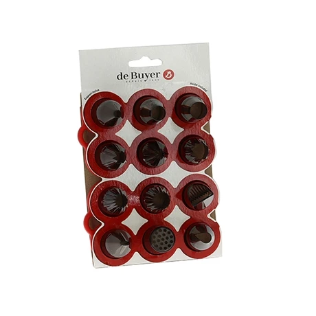 De Buyer Coffret 12 Douilles Tritan Mix Avec Support 3 De Buyer Coffret 12 Douilles Tritan Mix Avec Support