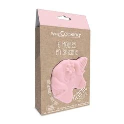 6 Moules En Silicone Licorne -Magasin D'Articles De Cuisine 514002 2 1 6 moules en silicone Licorne Scrapcooking