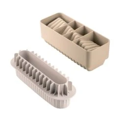 Silikomart Lot Moule En Silicone Corallo Et Moule à Insert Bûche -Magasin D'Articles De Cuisine 519134 2 1 Lot moule en silicone Corallo et moule a insert buche Silikomart