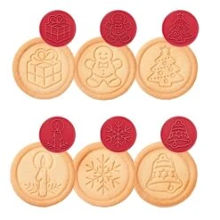 Tampon à Biscuits Noël 6 Décors Delicia -Magasin D'Articles De Cuisine 52013 2 1 Tampon a biscuits Noel 6 decors Delicia