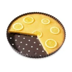 Tourtière Perforée Acier Revêtu Anti-adhérent 30 Cm -Magasin D'Articles De Cuisine 54106 2 7 Tourtiere perforee acier revetu anti adherent 30 cm Mathon