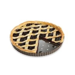 Tourtière Perforée Acier Revêtu Anti-adhérent 30 Cm -Magasin D'Articles De Cuisine 54106 4 7 Tourtiere perforee acier revetu anti adherent 30 cm Mathon