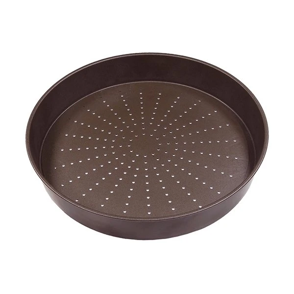 Moule à Flan Avec Fond Amovible Perforé Avec Revêtement Antiadhérent 27 Cm 3 Moule à Flan Avec Fond Amovible Perforé Avec Revêtement Antiadhérent 27 Cm