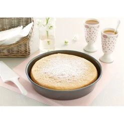 Moule à Manqué Rond Acier Revêtement Antiadhérent 23 Cm