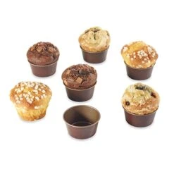 6 Moules à Muffin Individuels -Magasin D'Articles De Cuisine 54412 2 4 6 moules a muffin individuels Gobel