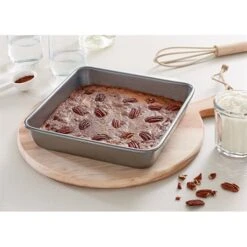 Lot Moule à Manqué Carré 23 Cm Et Moule à Cake 30 Cm Acier Revêtement Antiadhérent -Magasin D'Articles De Cuisine 549023 2 1 Lot moule a manque carre 23 cm et moule a cake 30 cm acier revetement antiadherent Mathon