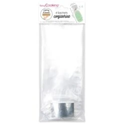Set De 12 Sachets à Confiseries -Magasin D'Articles De Cuisine 569008 2 1 Set de 12 sachets a confiseries Scrapcooking