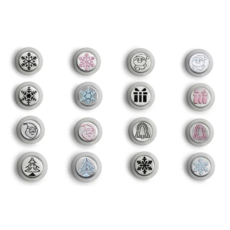 Ibili Set De 8 Douilles Noël 4 Ibili Set De 8 Douilles Noël – Image 2