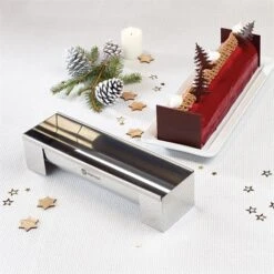 Gouttière à Bûche Démontable En Inox 30 Cm -Magasin D'Articles De Cuisine 573026 4 4 Gouttiere a buche demontable en inox 30 cm Mathon