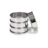 Patisse 4 Cercles à Tarte Inox 8 Cm -Magasin D'Articles De Cuisine 573130 0 1 4 cercles a tarte inox 8 cm Patisse