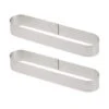 De Buyer Lot De Deux Cercles Perforé Oblong Individuel 2 De Buyer Lot De Deux Cercles Perforé Oblong Individuel -Magasin D'Articles De Cuisine 579019 0 2 Lot de deux cercles perfore Oblong individuel De Buyer