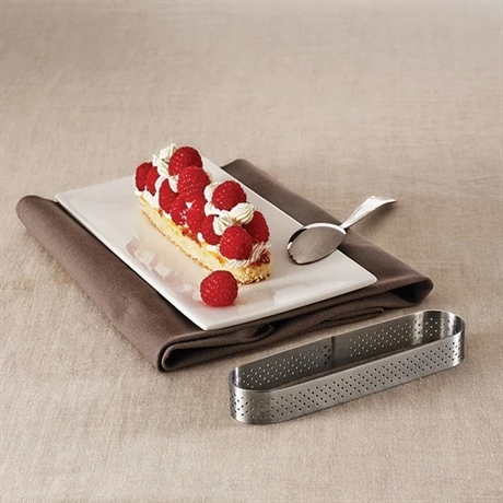 De Buyer Lot De Deux Cercles Perforé Oblong Individuel 4 De Buyer Lot De Deux Cercles Perforé Oblong Individuel – Image 2