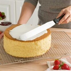 Set Couteau à Génoise Spatule à Glaçage Et Cercle à Trancher Extensible Inox -Magasin D'Articles De Cuisine 579034 2 1 Set couteau a genoise spatule a glacage et cercle a trancher extensible inox Mathon