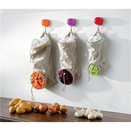 Sac De Conservation Ail Et échalotes Vert 4 Sac De Conservation Ail Et échalotes Vert – Image 2