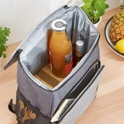 Sac à Dos Glacière Isotherme 20 L Gris -Magasin D'Articles De Cuisine 604135 4 6 Sac a dos glaciere isotherme 20 L gris Mathon
