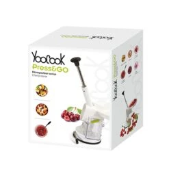 Dénoyauteur De Cerises Press&Go Avec Fixation Ventouse -Magasin D'Articles De Cuisine 650159 1 1 Denoyauteur de cerises Press Go avec fixation ventouse Yoocook