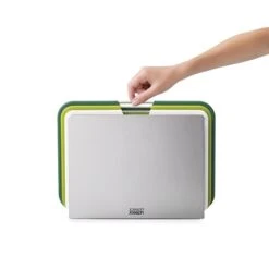 Joseph Joseph Set De 3 Planches à Découper Avec Support Vert -Magasin D'Articles De Cuisine 653013 4 2 Set de 3 planches a decouper avec support vert Joseph Joseph