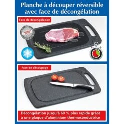 Planche à Découper Et Décongeler Réversible 11 Planche à Découper Et Décongeler Réversible -Magasin D'Articles De Cuisine 653520 4 3 Planche a decouper et decongeler reversible Wenko by Maximex