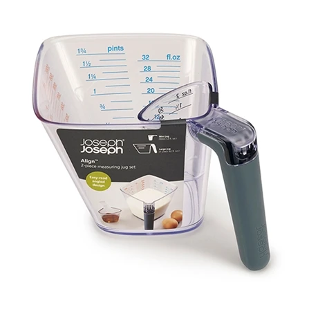 Joseph Joseph Set De 2 Verres Mesureurs à Lecture Facile 3 Joseph Joseph Set De 2 Verres Mesureurs à Lecture Facile