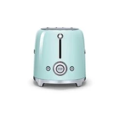Smeg Toaster 2 Tranches Vert D'eau 950 W TSF01PGEU -Magasin D'Articles De Cuisine 700007 2 1 Toaster 2 tranches vert d eau 950 W TSF01PGEU Smeg