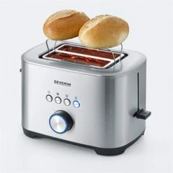 SEVERIN Toaster Avec Fonction Bagel 800 W AT2510 -Magasin D'Articles De Cuisine 700021 2 1 Toaster avec fonction bagel 800 W AT2510 Severin