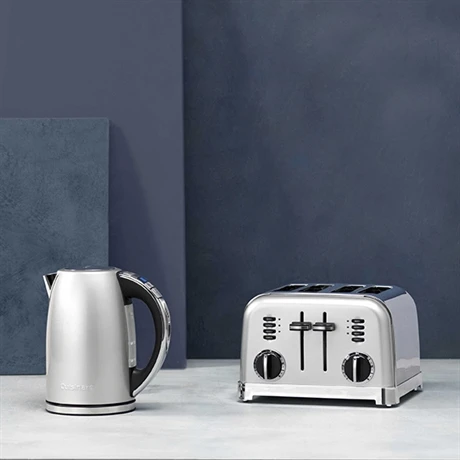 Cuisinart Toaster 4 Tranches Gris Perle CPT180SE 4 Cuisinart Toaster 4 Tranches Gris Perle CPT180SE – Image 2