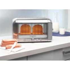 Magimix Toaster Vision Panoramique Chrome 11538 -Magasin D'Articles De Cuisine 70002 1 17 Toaster Vision Panoramique chrome 11538 Magimix