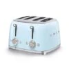 Smeg Toaster 4 Fentes 2000 W TSF03PBEU Bleu Azur -Magasin D'Articles De Cuisine 700060 0 1 Toaster 4 fentes 2000 W TSF03PBEU bleu azur Smeg