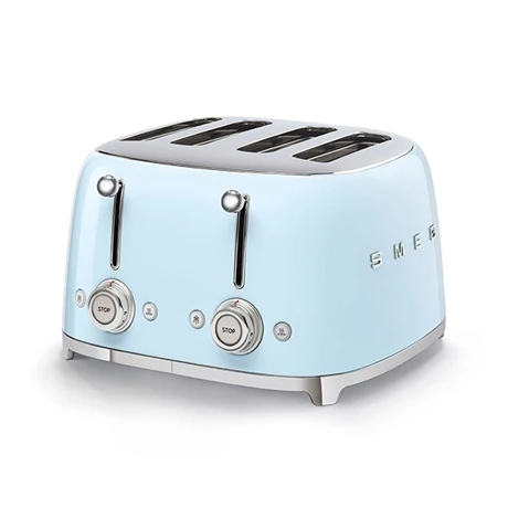 Smeg Toaster 4 Fentes 2000 W TSF03PBEU Bleu Azur 3 Smeg Toaster 4 Fentes 2000 W TSF03PBEU Bleu Azur