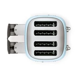 Smeg Toaster 4 Fentes 2000 W TSF03PBEU Bleu Azur 8 Smeg Toaster 4 Fentes 2000 W TSF03PBEU Bleu Azur -Magasin D'Articles De Cuisine 700060 2 1 Toaster 4 fentes 2000 W TSF03PBEU bleu azur Smeg