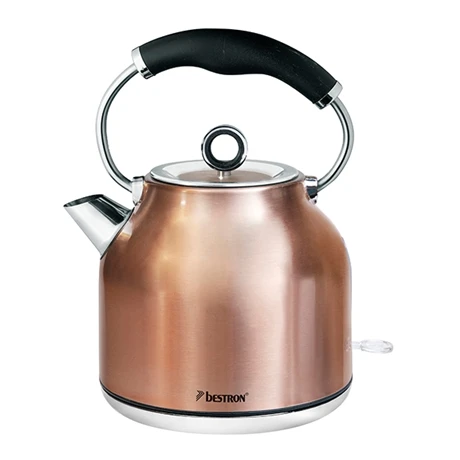 Bestron Bouilloire électrique Rétro Coloris Cuivre 1,7 L 1850 2200 W 3 Bestron Bouilloire électrique Rétro Coloris Cuivre 1,7 L 1850 2200 W