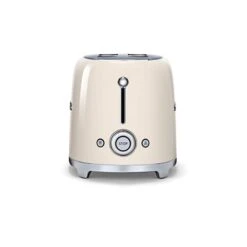 Smeg Grille-pain 4 Tranches Crème 1500 W TSF02CREU -Magasin D'Articles De Cuisine 70285 1 3 Grille pain 4 tranches creme 1500 W TSF02CREU Smeg