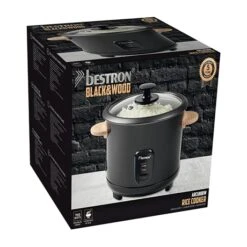 Bestron Cuiseur à Riz 1,8L Poignées Bambou -Magasin D'Articles De Cuisine 713014 4 1 Cuiseur a riz 1 8L poignees bambou Bestron