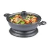 Wok Electrique 3,6 L 1500 W 2 Wok Electrique 3,6 L 1500 W -Magasin D'Articles De Cuisine 713015 0 1 Wok Electrique 3 6 L 1500 W Techwood