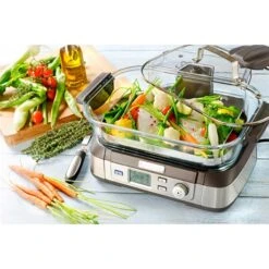 Cuisinart Cuiseur Vapeur Digital CookFresh STM1000E -Magasin D'Articles De Cuisine 71569 3 8 Cuiseur vapeur Digital CookFresh STM1000E Cuisinart