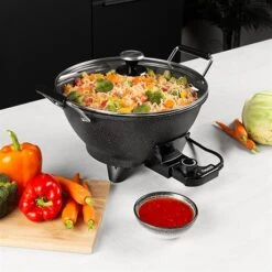 Princess Wok électrique 7 L 1400 W 01.162389.01.001 -Magasin D'Articles De Cuisine 718001 3 2 Wok electrique 7 L 1400 W 01 162389 01 001 Princess