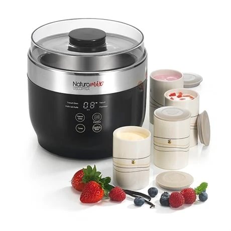 Lot De 4 Pots Pour Yaourtière Fromagère 4 Lot De 4 Pots Pour Yaourtière Fromagère – Image 2