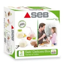 Délice Box Avec 6 Bouteilles Pour Yaourts à Boire XF102000 -Magasin D'Articles De Cuisine 71945 2 7 Delice box avec 6 bouteilles pour yaourts a boire XF102000 Seb