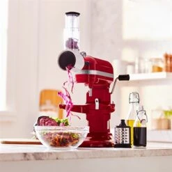 KitchenAid Tranchoir Et Râpes Cylindre 5KSMVSA Pour Robot Artisan -Magasin D'Articles De Cuisine 72107 2 3 Tranchoir et rapes cylindre 5KSMVSA pour robot Artisan Kitchenaid