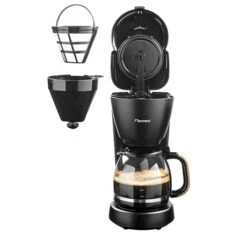 Bestron Kit Petit-déjeuner Noir Et Bois : Bouilloire, Grille-pain Et Cafetière à Filtre -Magasin D'Articles De Cuisine 729024 3 1 Kit petit dejeuner noir et bois bouilloire grille pain et cafetiere a filtre Bestron