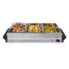 Tristar Chauffe Plat 4 Compartiments 6,8 L - 300 W -Magasin D'Articles De Cuisine 740013 0 1 Chauffe plat 4 compartiments 6 8 L 300 W Tristar