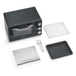 SEVERIN Mini Four Noir 20 L 1380 W TO2070 -Magasin D'Articles De Cuisine 740037 2 1 Mini four noir 20 L 1380 W TO2070 Severin