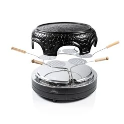 Bestron Four à Pizza électrique 6 Personnes Pizzetteria 860 W Noir -Magasin D'Articles De Cuisine 740068 2 1 Four a pizza electrique 6 personnes Pizzetteria 860 W noir Bestron