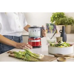 KitchenAid Mini Robot Hachoir Rouge 240 W 5KFC3516EER -Magasin D'Articles De Cuisine 760061 2 2 Mini robot hachoir rouge 240 W 5KFC3516EER Kitchenaid