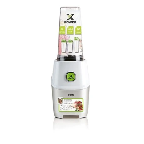 Domo Blender Xpower Et 3 Bouteilles 1000 W DO700BL 7 Domo Blender Xpower Et 3 Bouteilles 1000 W DO700BL – Image 5