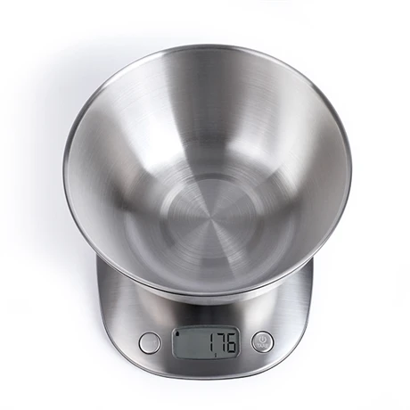 LIVOO Balance De Cuisine Et Bol Inox 2 L - DOM431 4 LIVOO Balance De Cuisine Et Bol Inox 2 L - DOM431 – Image 2