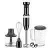 Mixeur Plongeant 5 Vitesses 180 W Noir Onyx Kitchenaid 5KHBV83EOB -Magasin D'Articles De Cuisine 760142 0 2 Mixeur plongeant 5 vitesses 180 W noir onyx Kitchenaid 5KHBV83EOB Kitchenaid