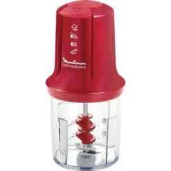 Moulinex Multimoulinette Mini Hachoir 3 En 1 Rouge AT714G32