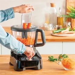 Moulinex Robot Double Force 1000 W FP821811 Noir -Magasin D'Articles De Cuisine 761058 2 2 Robot double force 1000 W FP821811 noir Moulinex